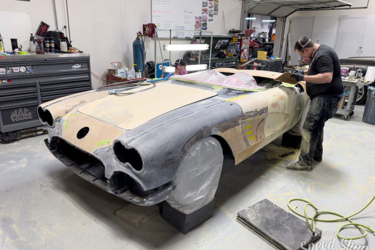 59 Corvette • Build Photos • RS-25